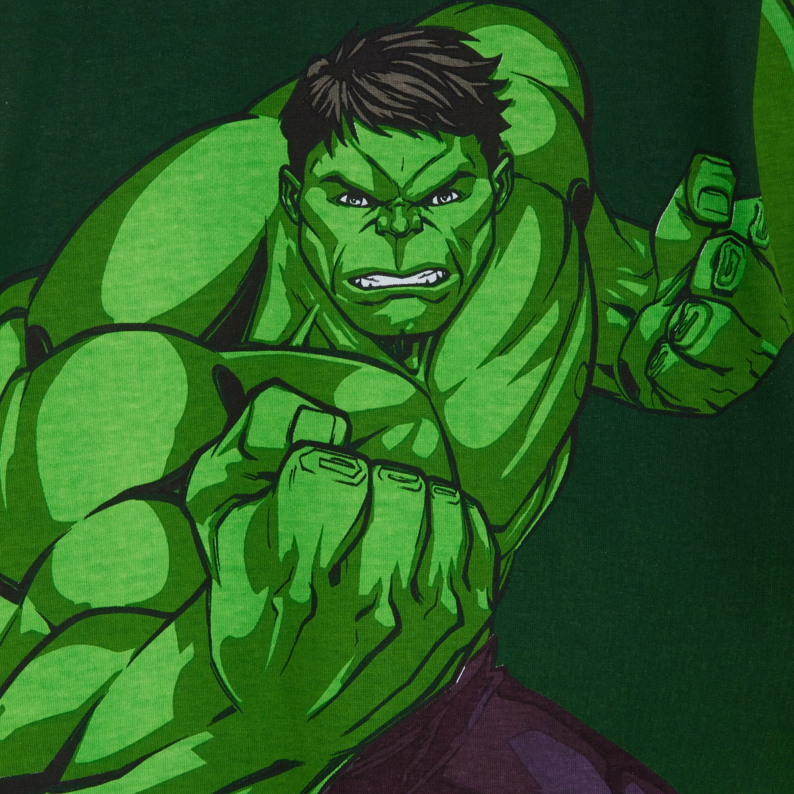 Boys Incredible Hulk Pyjamas Kids Dress Up Pjs Novelty Avengers Full Length Set