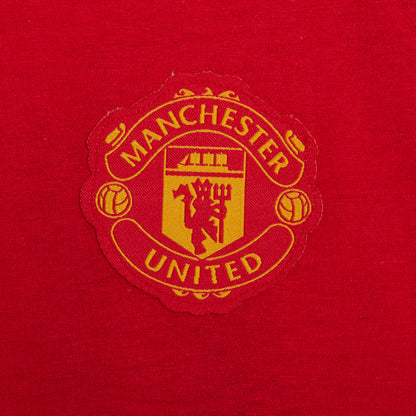 Kids Manchester United Short Pyjamas Boy Premiership Football Kit Shorts T-shirt