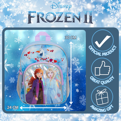 Disney Frozen 2 Girls Backpack Kids Elsa Anna School Nursery Rucksack Lunch Bag