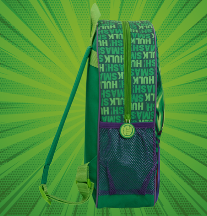 Boys 3D Incredible Hulk Backpack Kids Marvel Avengers School Travel Rucksack Bag