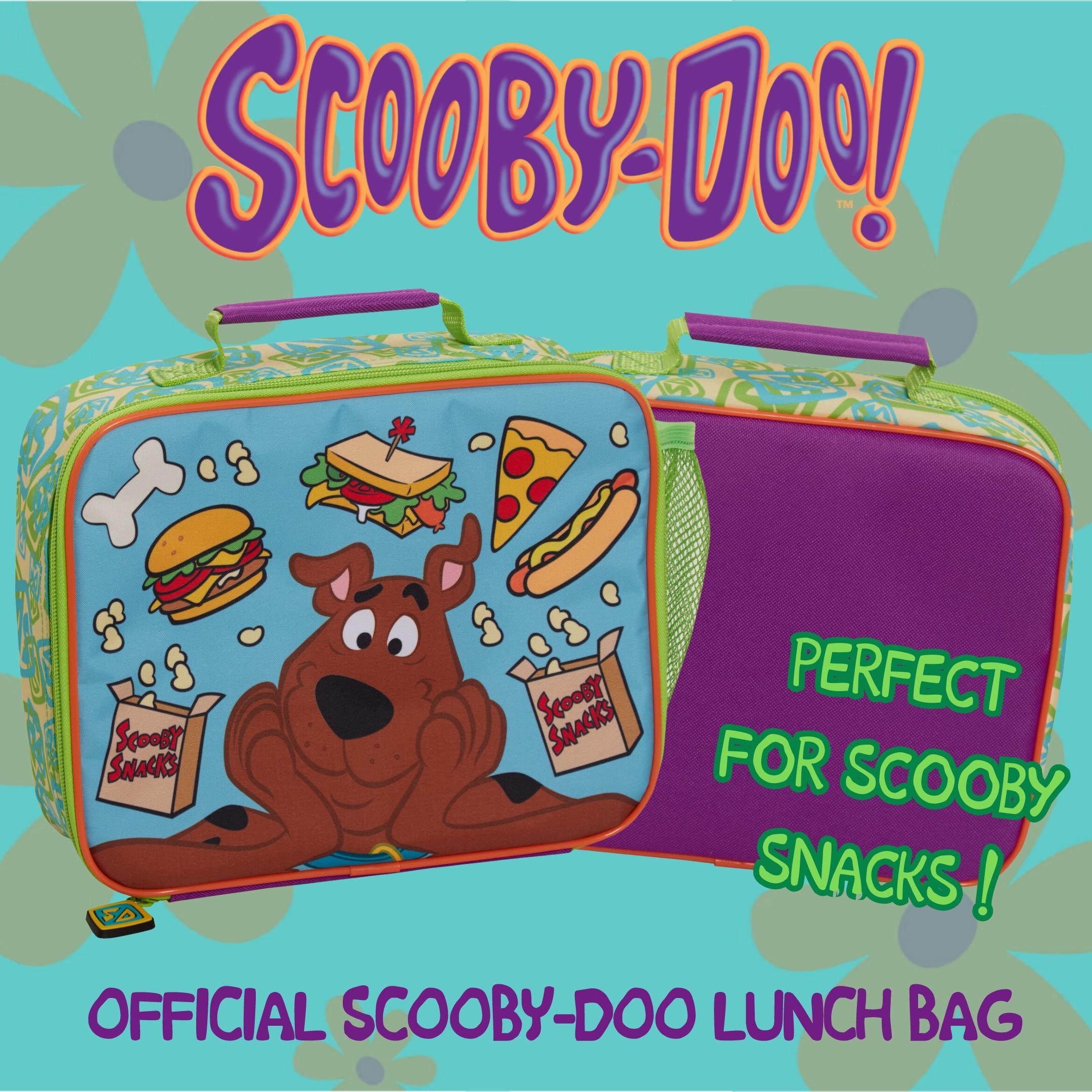 Scooby Doo Lunch Bag Boys Girls Scooby Snacks Cool Lunch Box for Kids School Bag