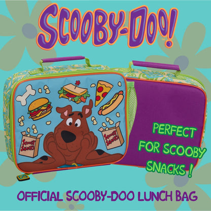 Scooby Doo Lunch Bag Boys Girls Scooby Snacks Cool Lunch Box for Kids School Bag