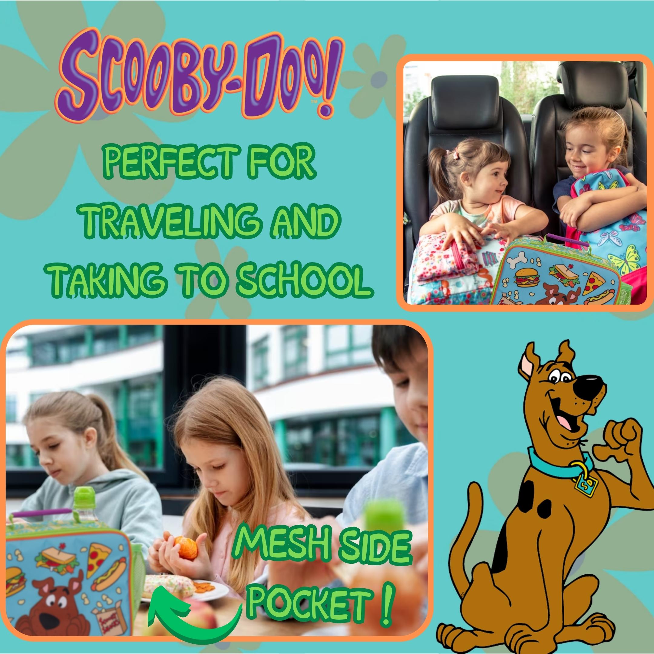 Scooby Doo Lunch Bag Boys Girls Scooby Snacks Cool Lunch Box for Kids School Bag