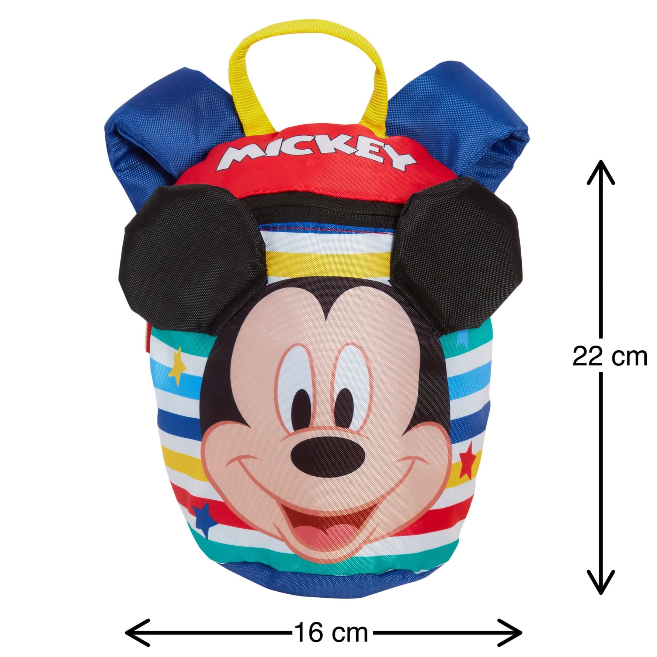 Mickey Mouse Backpack With Reins Disney Detachable Safety Harness Nursery Bag