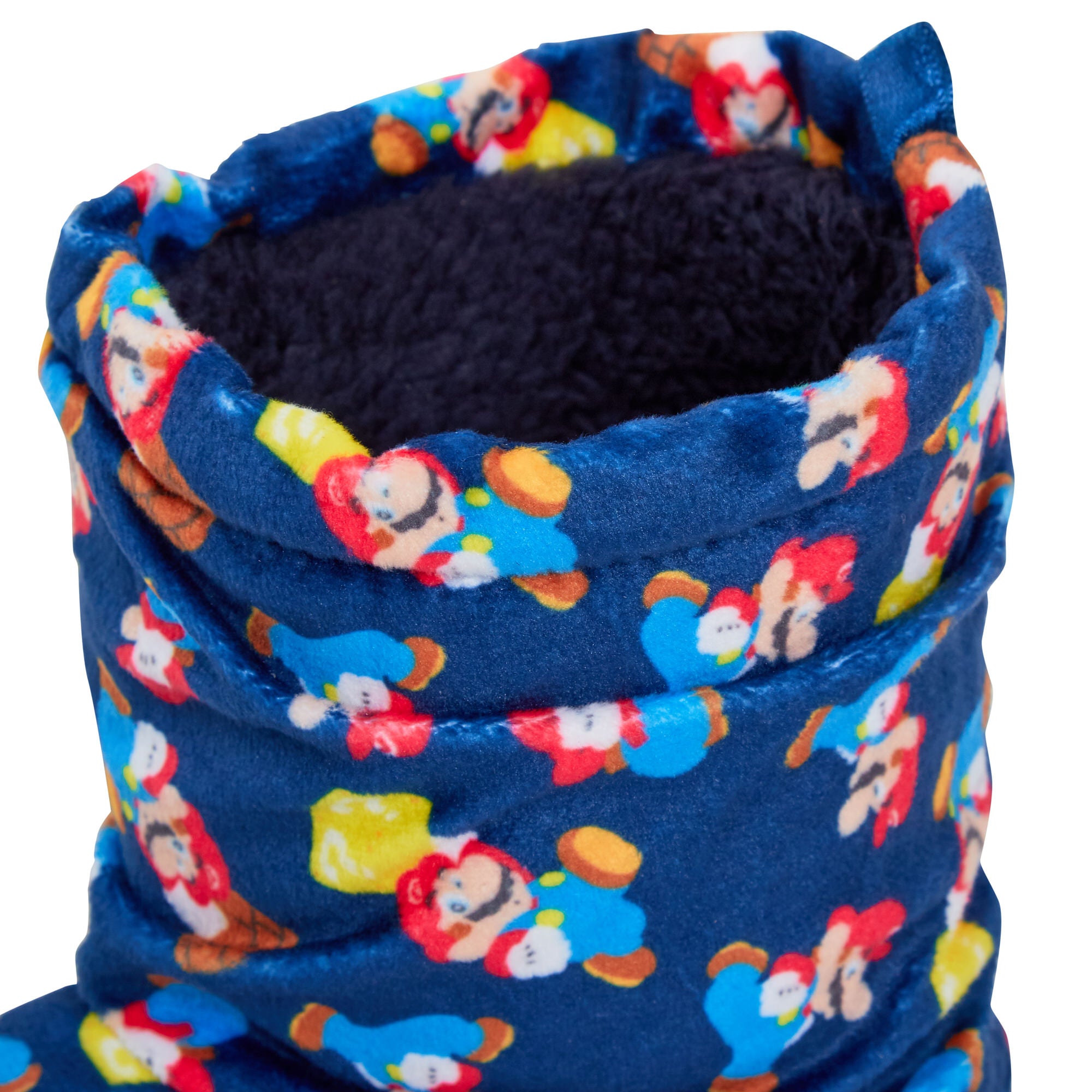 Super Mario Slipper Boots Nintendo Boys Girls Gamer Slippers Booties House Shoes