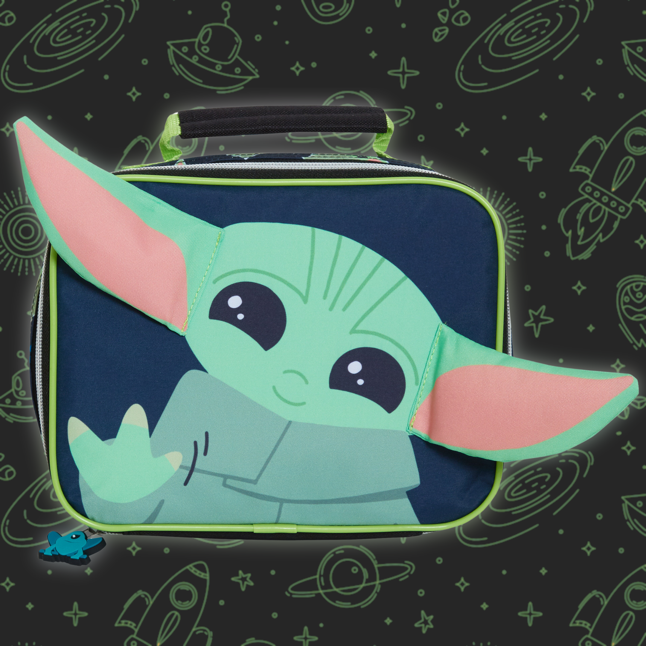 Mandalorian Backpack With Lunch Bag Boys Grogu Baby Yoda Matching School Bag Set