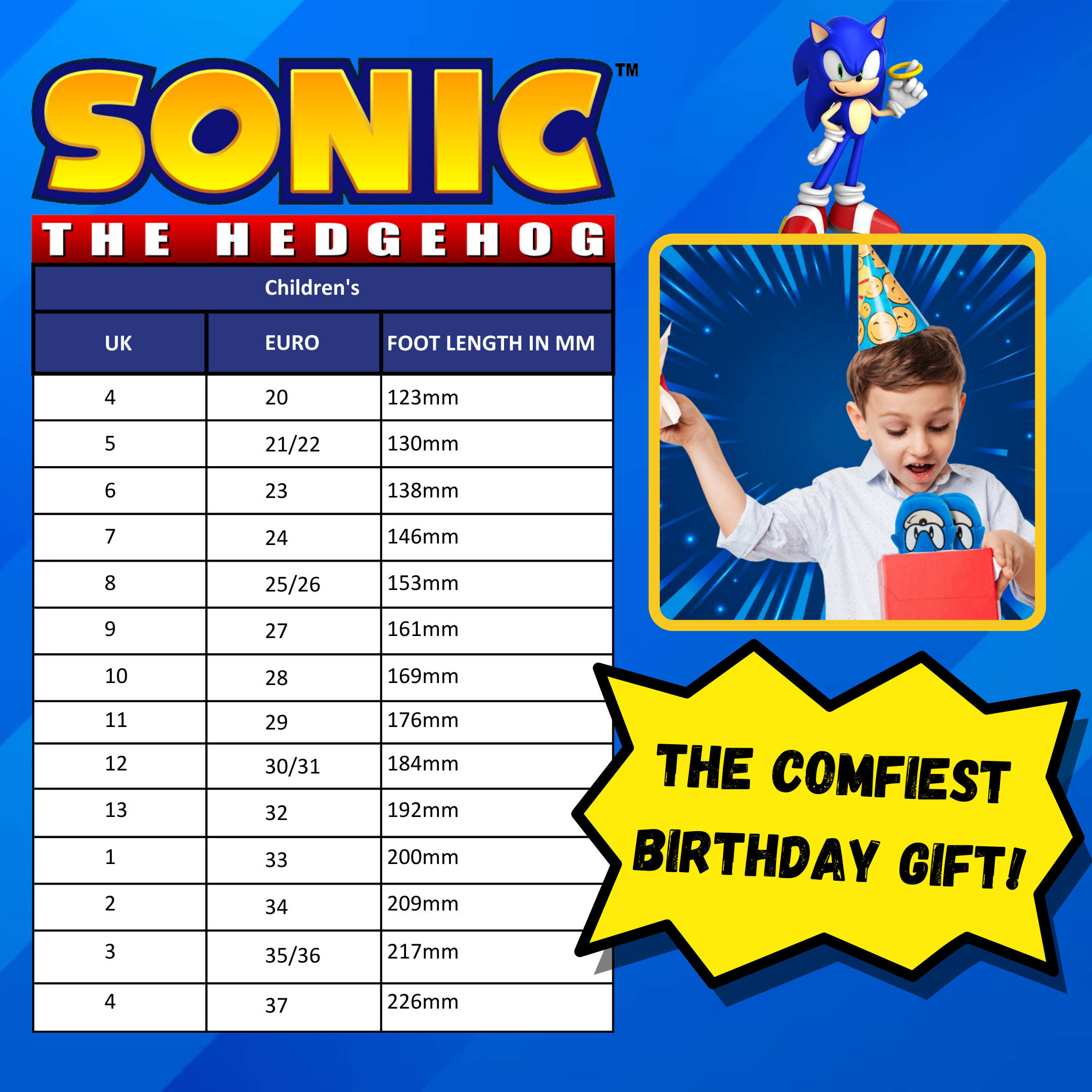 Sonic The Hedgehog Slippers For Boys Girls 3D Slip On Mules Gaming House Shoes