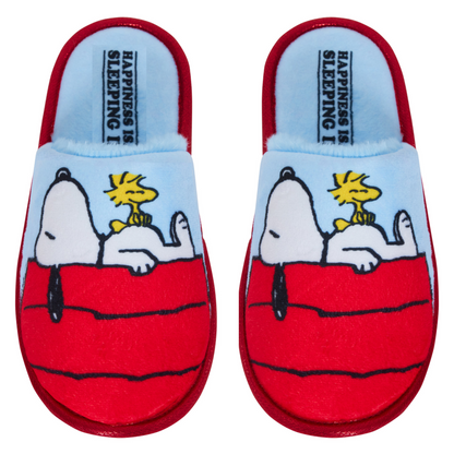 Peanuts Snoopy Slippers For Women Girls Teens Slip On Open Back Mules Sliders