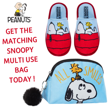 Peanuts Snoopy Slippers For Women Girls Teens Slip On Open Back Mules Sliders