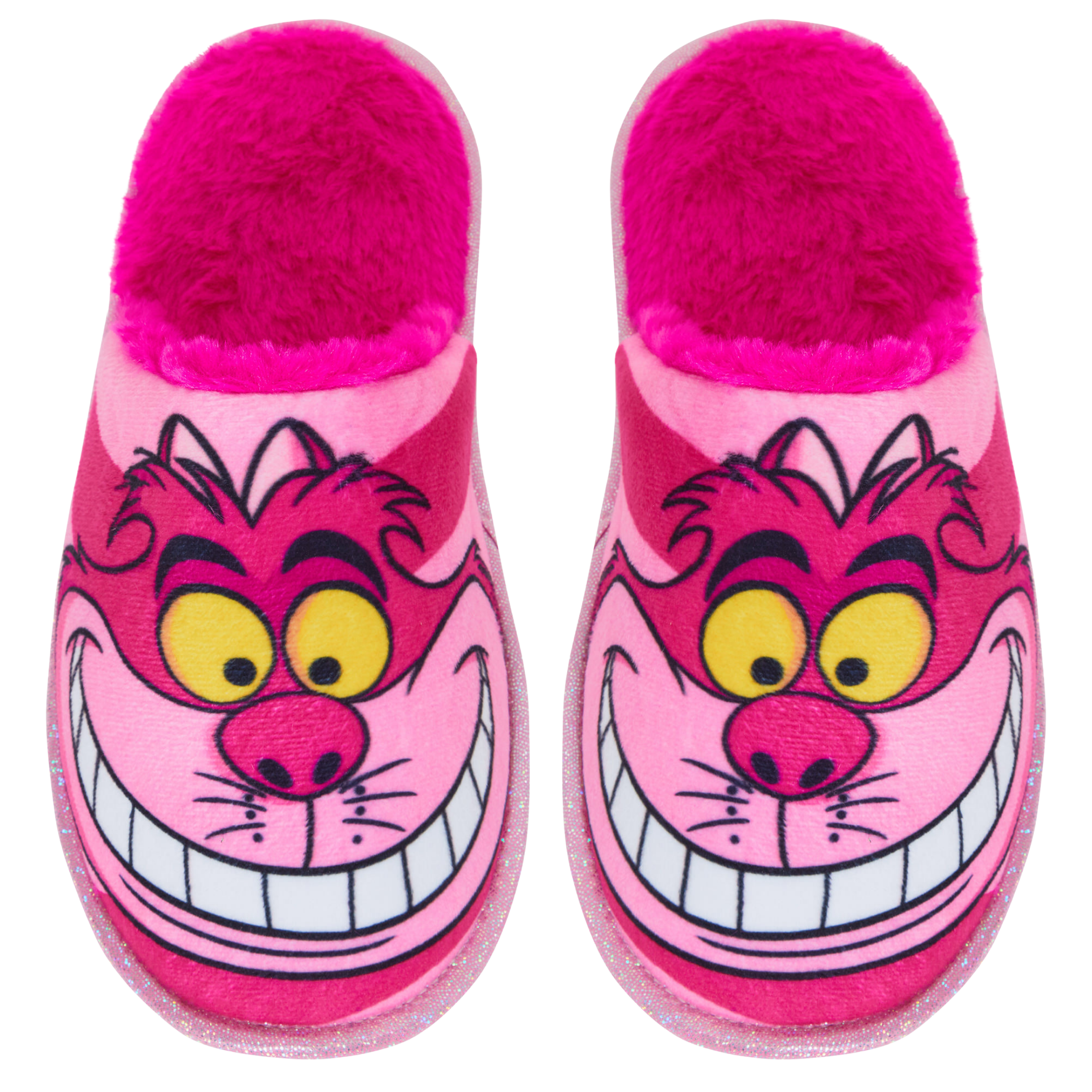 Disney Cheshire Cat Slippers For Women Teens Girls Slip On Mules House Shoes