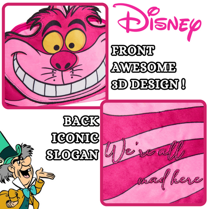 Cheshire Cat Make Up Bag for Women Disney Cosmetic Toiletries Bag Pencil Case