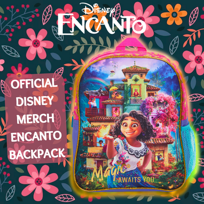 Disney Encanto Backpack for Girls Mirabel School Nursery Rucksack Lunch Bag
