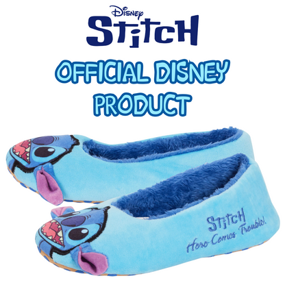 Lilo & Stitch Slippers For Women Girls Teens Disney Slip On Ballet Slipper Socks