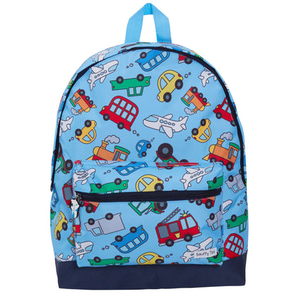ScruffyTed Vehicle Boys Backpack Kids Large Capacity Travel Bag Multi School Bag