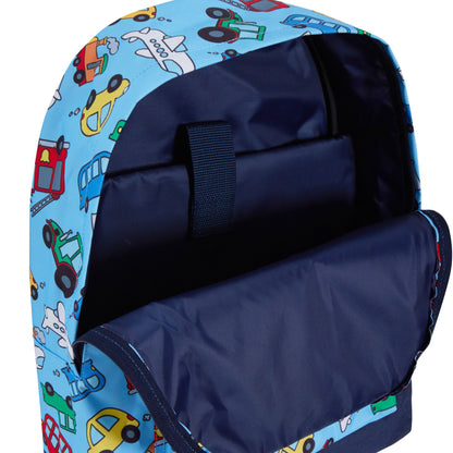 ScruffyTed Vehicle Boys Backpack Kids Large Capacity Travel Bag Multi School Bag