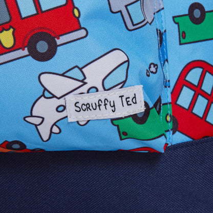 ScruffyTed Vehicle Boys Backpack Kids Large Capacity Travel Bag Multi School Bag