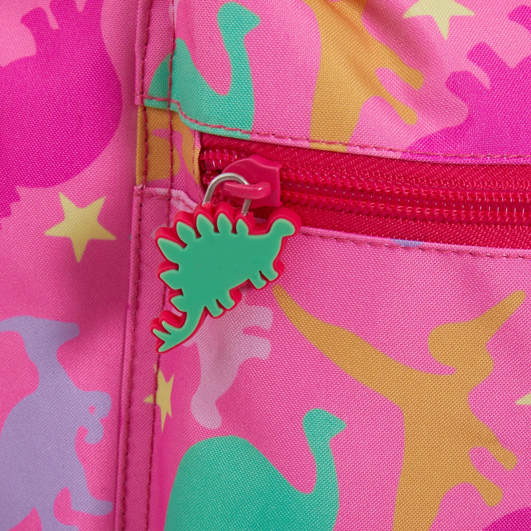 ScruffyTed Dinosaur Girls Backpack Kids Pink Dino Large School Bag Travel Bag