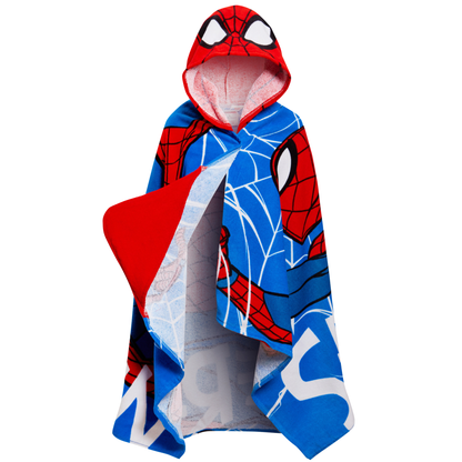 Spiderman Hooded Towel Avengers Poncho Kids Beach Towel Bath Towel Swimming Wrap