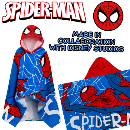 Spiderman Hooded Towel Avengers Poncho Kids Beach Towel Bath Towel Swimming Wrap