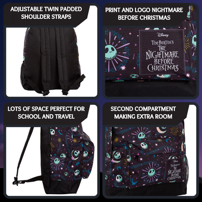 The Nightmare Before Christmas Backpack Kids Adults Jack Skellington School Bag