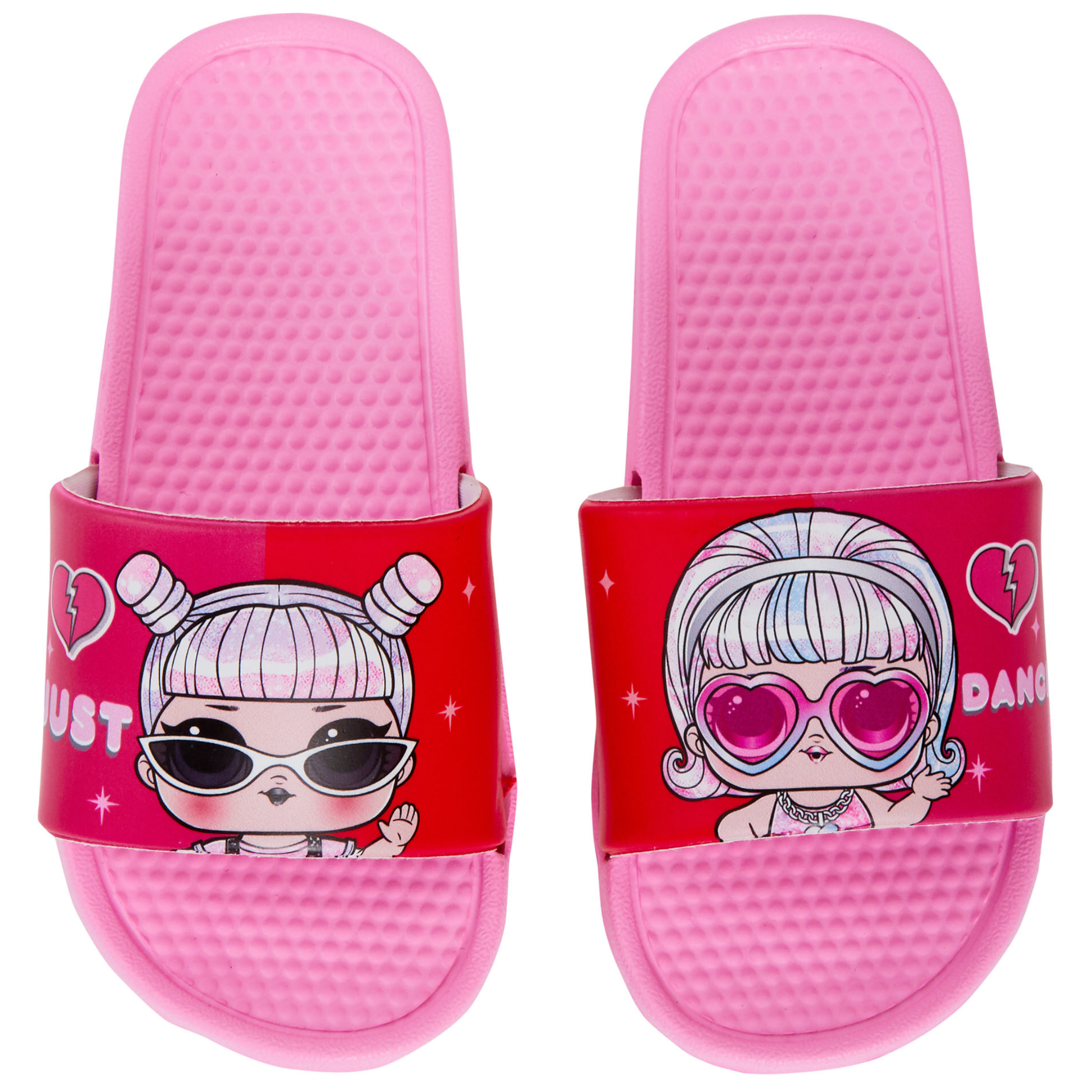 Girls L.O.L. Surprise! Dolls Sliders Kids Fashion Summer Sandals Beach Pool Shoe
