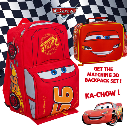 Disney Cars Lunch Bag Lightning McQueen Boys School Lunch Box Nursery Cooler Bag