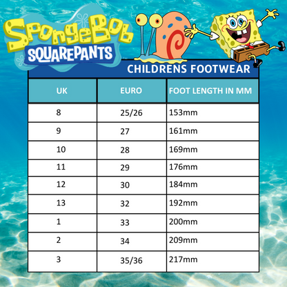 SpongeBob SquarePants Clogs with Charms Sandals Kids Summer Sliders Beach Shoes