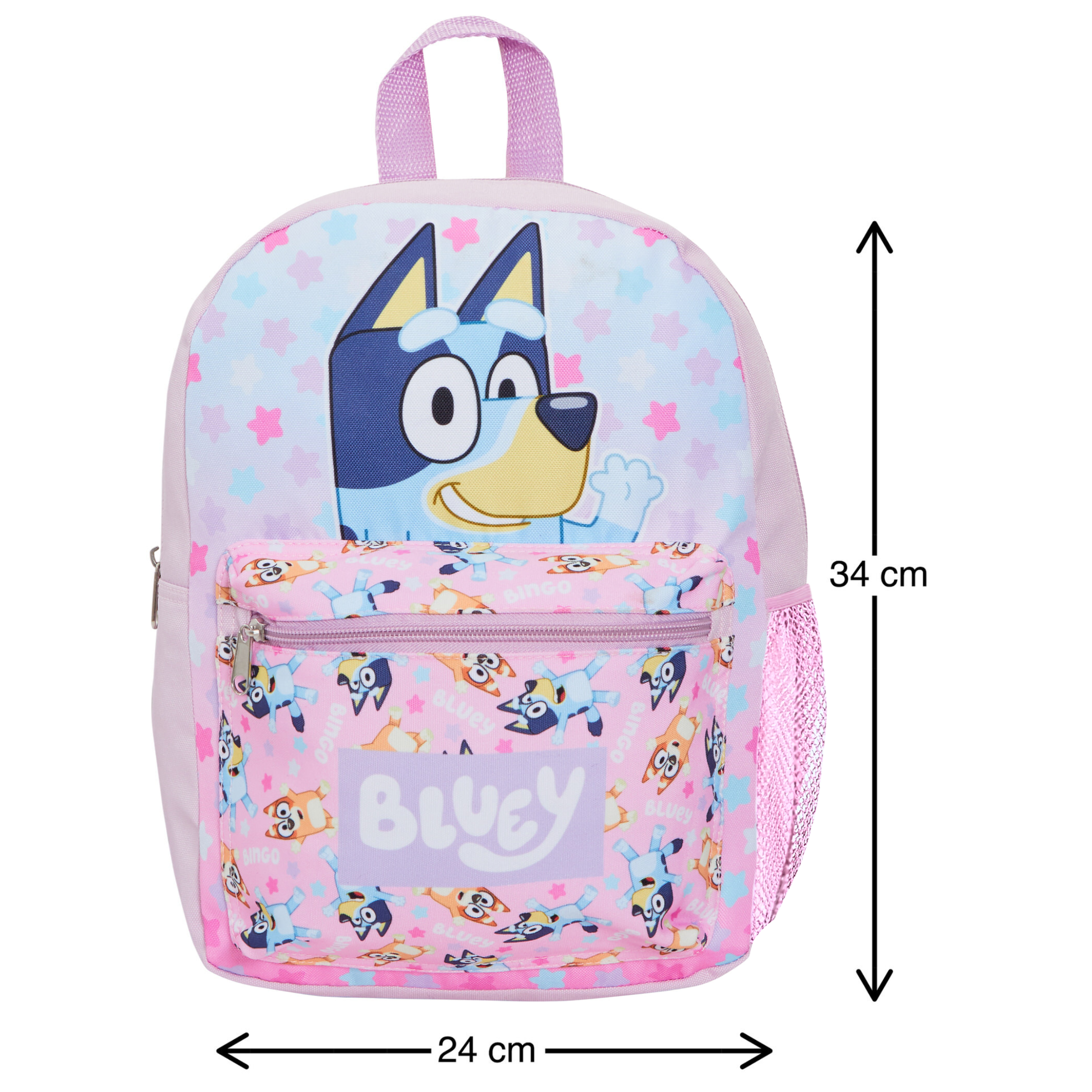 Bluey Backpack + Lunch Bag + Pencil Case Girls 3 Piece Bluey School Bag Set Gift