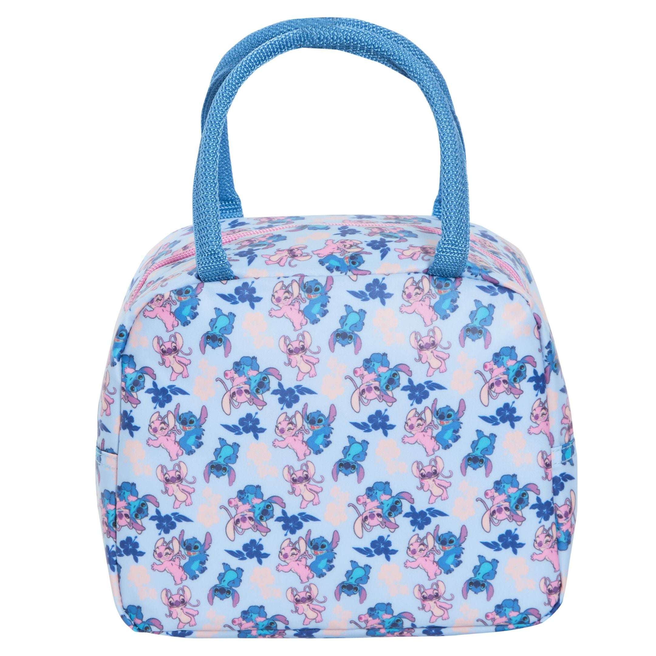 Disney Stitch Lunch Bag For Adults Girls Disney Angel School Insulated Tote Bag
