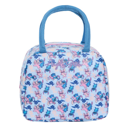 Disney Stitch Lunch Bag For Adults Girls Disney Angel School Insulated Tote Bag