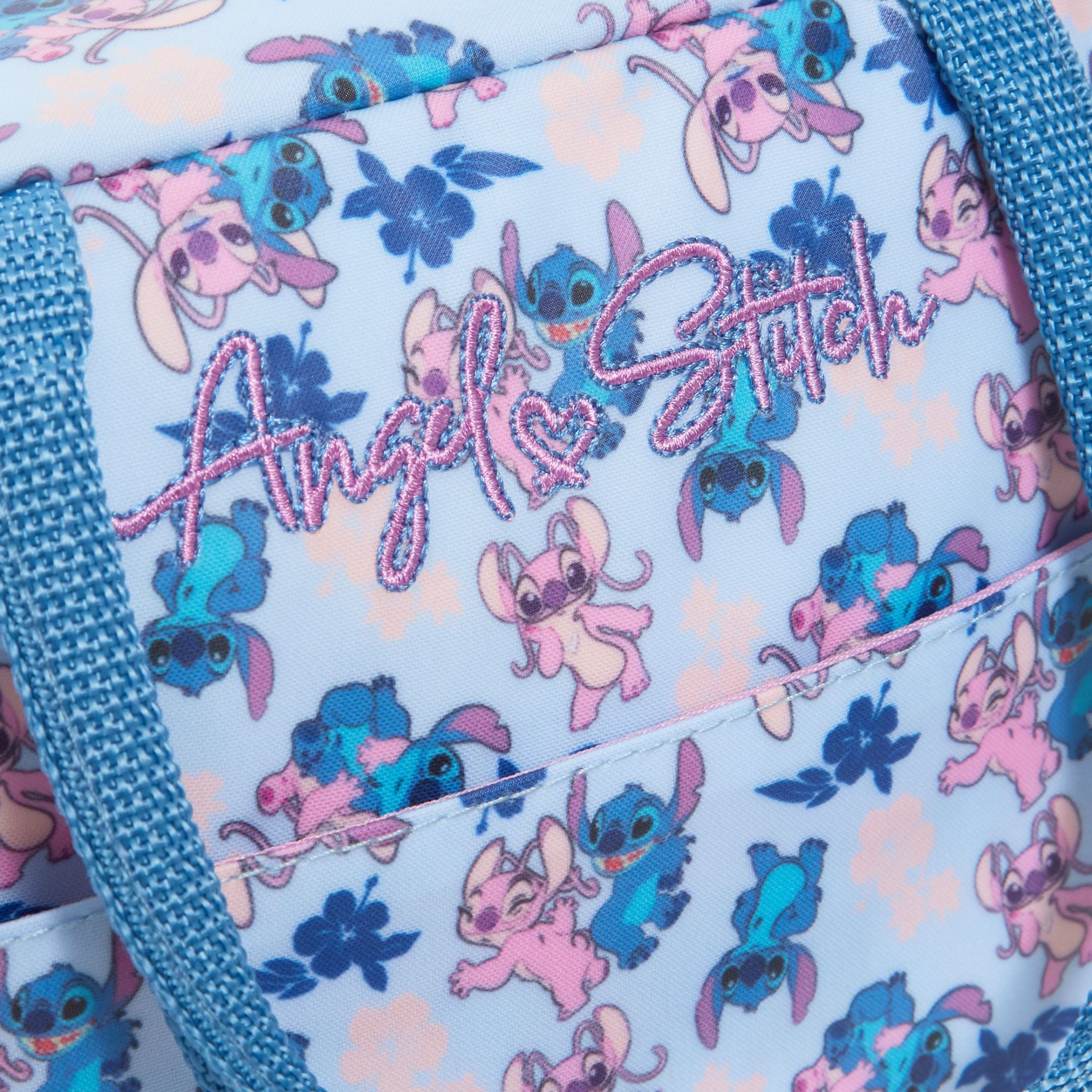 Disney Stitch Lunch Bag For Adults Girls Disney Angel School Insulated Tote Bag