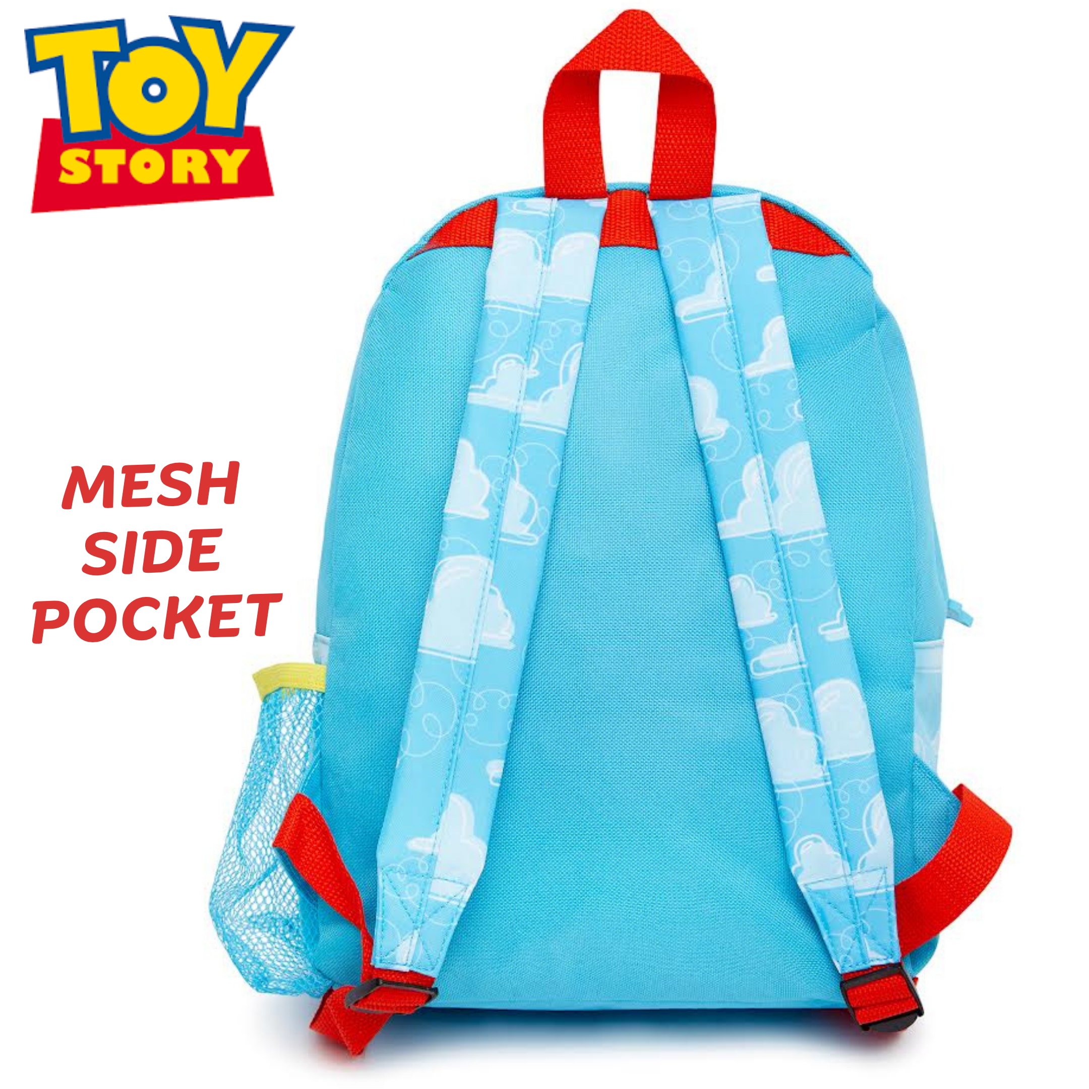 Disney Cars Boys 3D Backpack Kids Lightning McQueen School Lunch Bag Rucksack Red 95