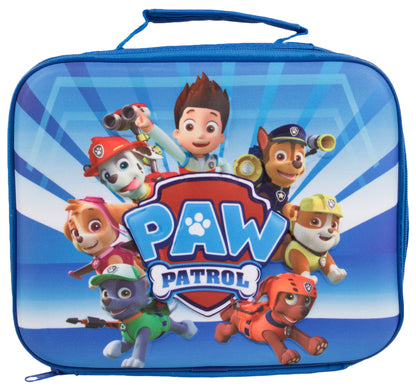 Paw Patrol 3D Lunch Bag Kids Chase Marshall Nursery Lunchbox School Snack Bag