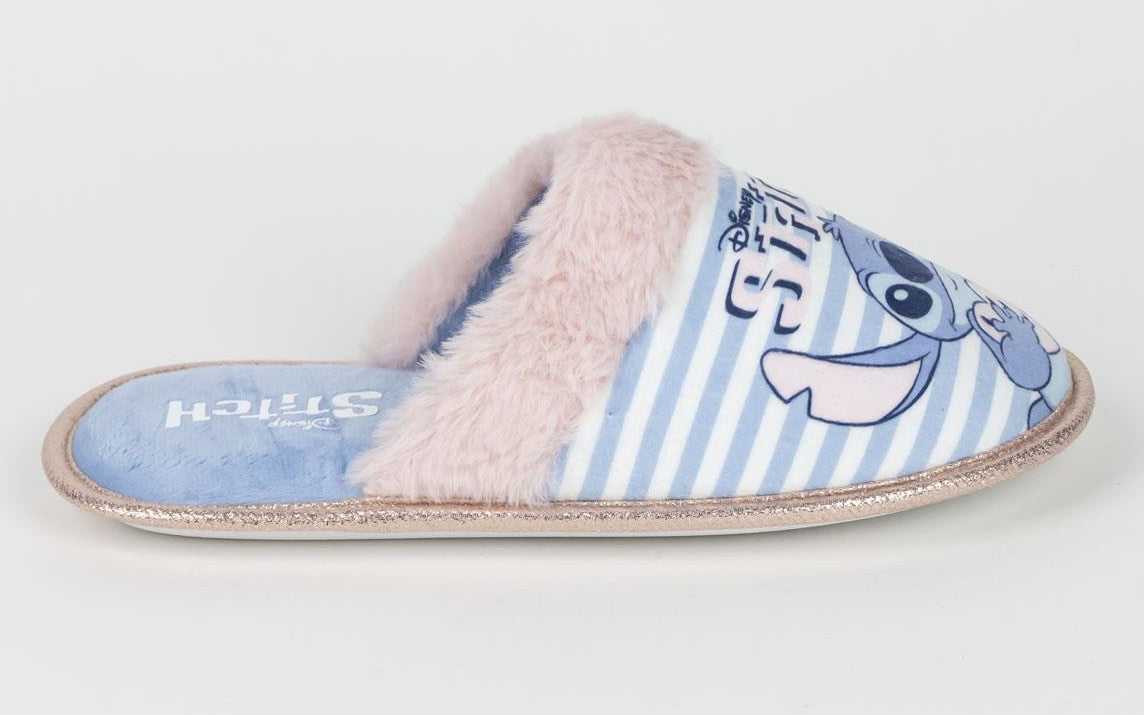 Disney Stitch Slippers For Teen Girls Womens Slip On Mules House Shoes Gift