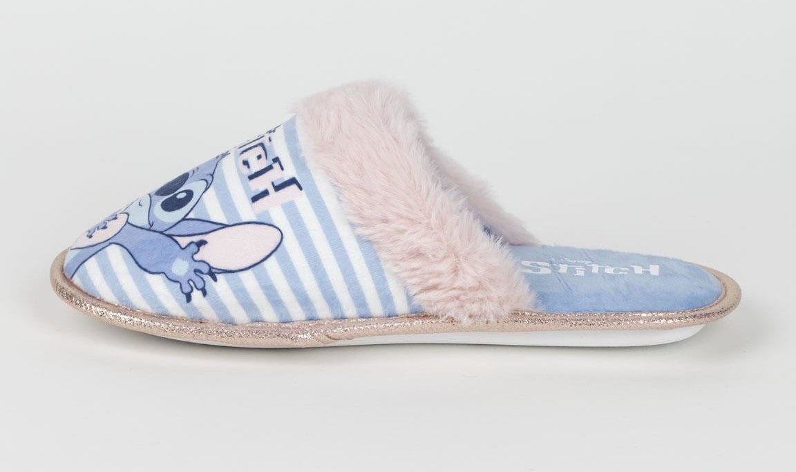 Disney Stitch Slippers For Teen Girls Womens Slip On Mules House Shoes Gift