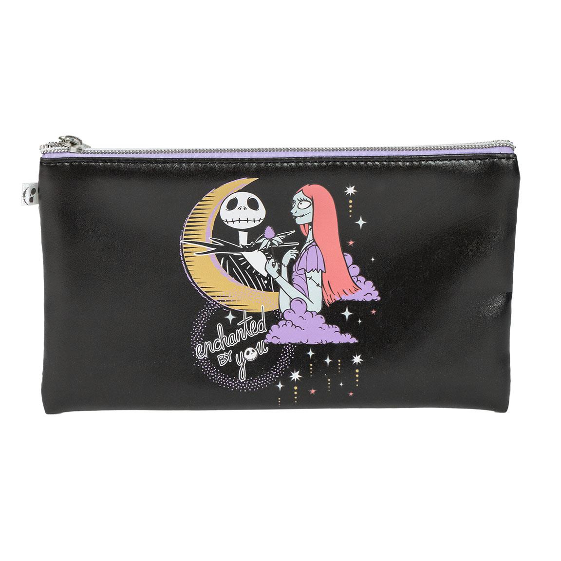 The Nightmare Before Christmas Hairbrush + Cosmetic Bag Gift Set 2 Scrunchies