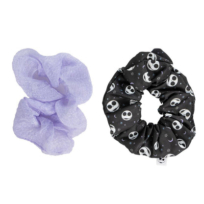 The Nightmare Before Christmas Hairbrush + Cosmetic Bag Gift Set 2 Scrunchies