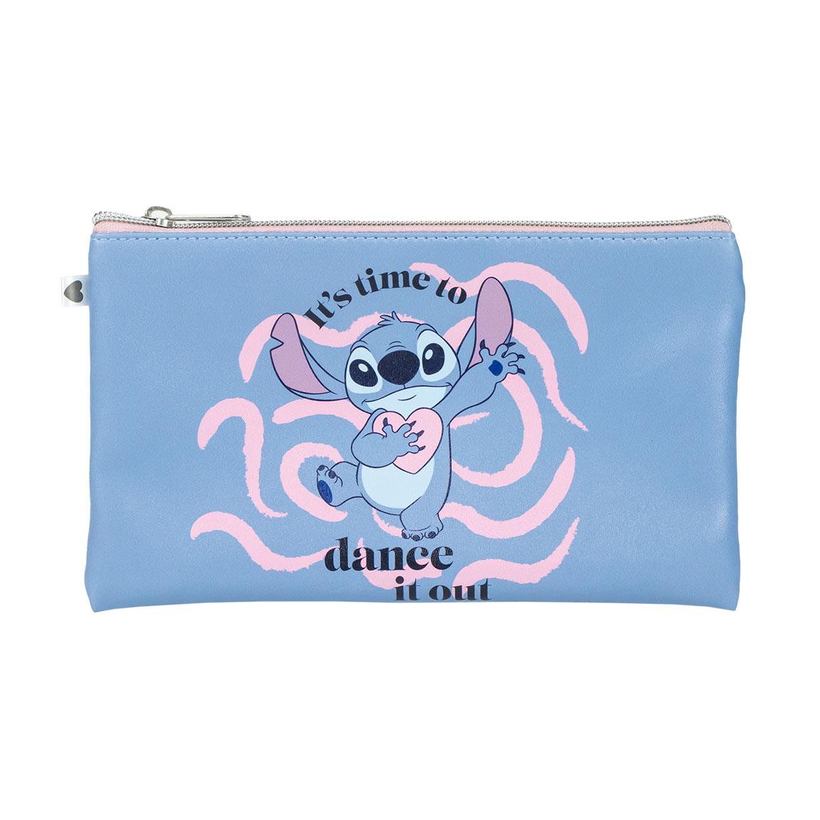 Disney Stitch Hair Accessory Set Hairbrush Cosmetic Bag 2 Scrunchies Stitch Gift