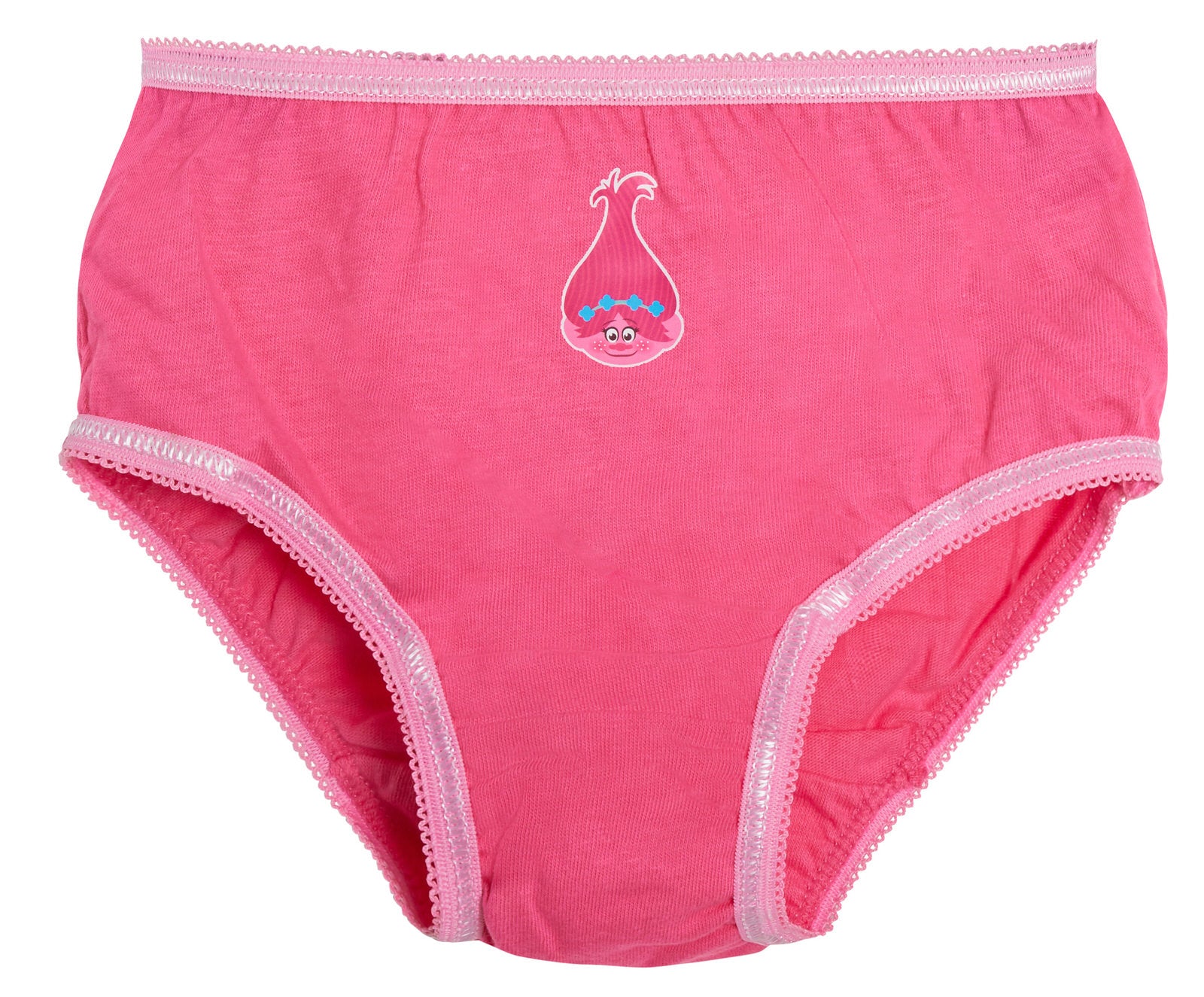 Girls 3 Pack Trolls Briefs Kids Poppy World Tour Underwear Knickers Pants Size