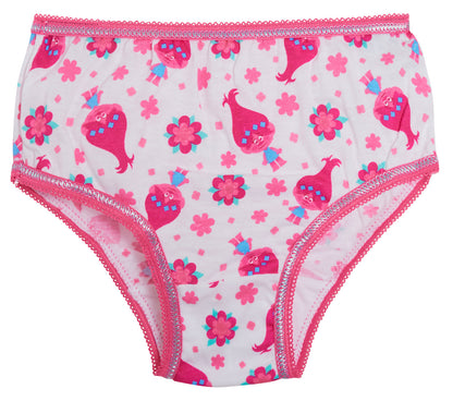 Girls 3 Pack Trolls Briefs Kids Poppy World Tour Underwear Knickers Pants Size