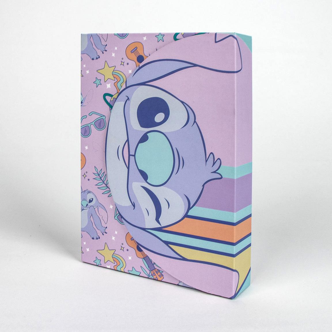 Disney Stitch Stationery Set Writing Set Box Stitch Gift Note Pad + Pen Set