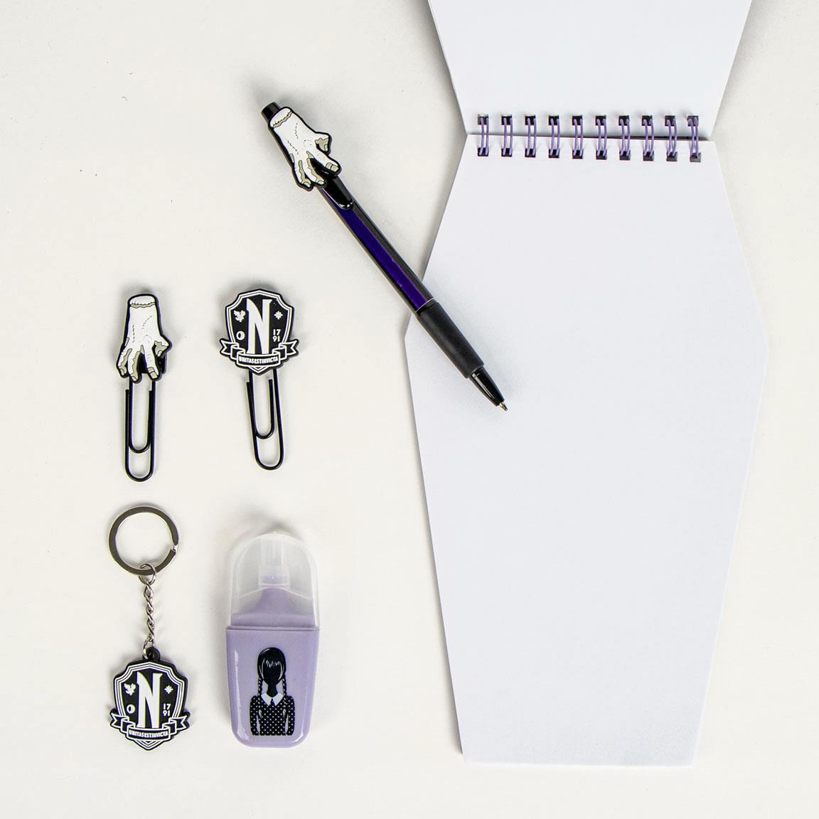 Wednesday Stationary Set Adults Teens Wednesday Gift Boxed Note Pad + Pen Set