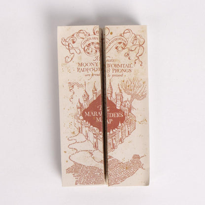 Harry Potter Marauders Map Lights  Notebook Wand Pen Set Adults Kids Gift Boxed