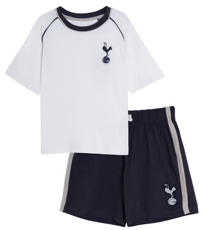 Kids Tottenham Hotspur Short Pyjamas Boy Premiership Football Kit Shorts T-shirt