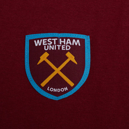 Kids West Ham United Short Pyjamas Boy Premiership Football Kit Shorts T-shirt