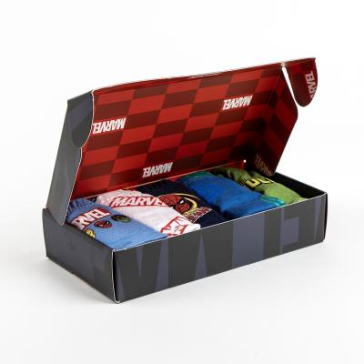 Boys 5 Pack Marvel Avengers Briefs Super Hero Gift Boxed Underwear Underpants