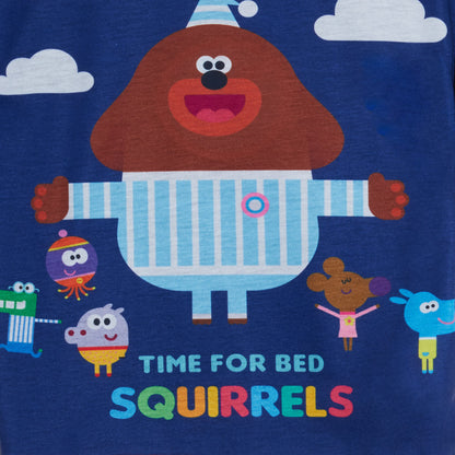 Boys Hey Duggee Short Pyjamas Kids Squirrel Club Shortie Pjs Set Nightwear Size