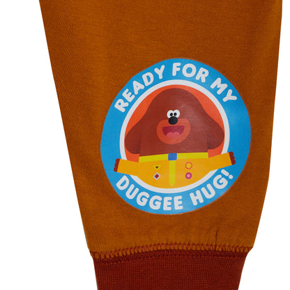 Kids Hey Duggee Novelty Dress Up Pyjamas Boys Girls Squirrel Club Long Pjs Set