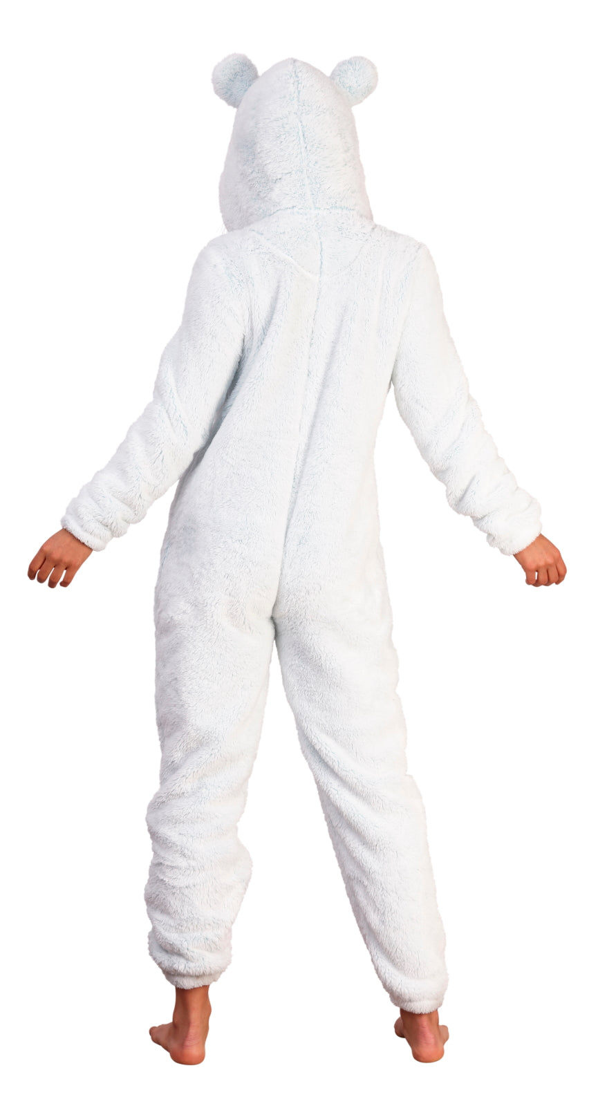 Womens Teddy Bear All In One Luxury 3D Character Novelty Sherpa Fleece Hooded Pjs