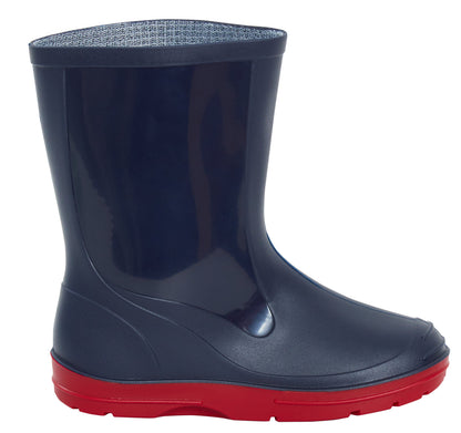 Boys Wellington Boots Kids Infants Wellys Rain Snow Shoes School Nursery Wellies